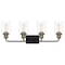 Quoizel Cox 4-Light Matte Black Bath Light COX8629MBK - alternate 3